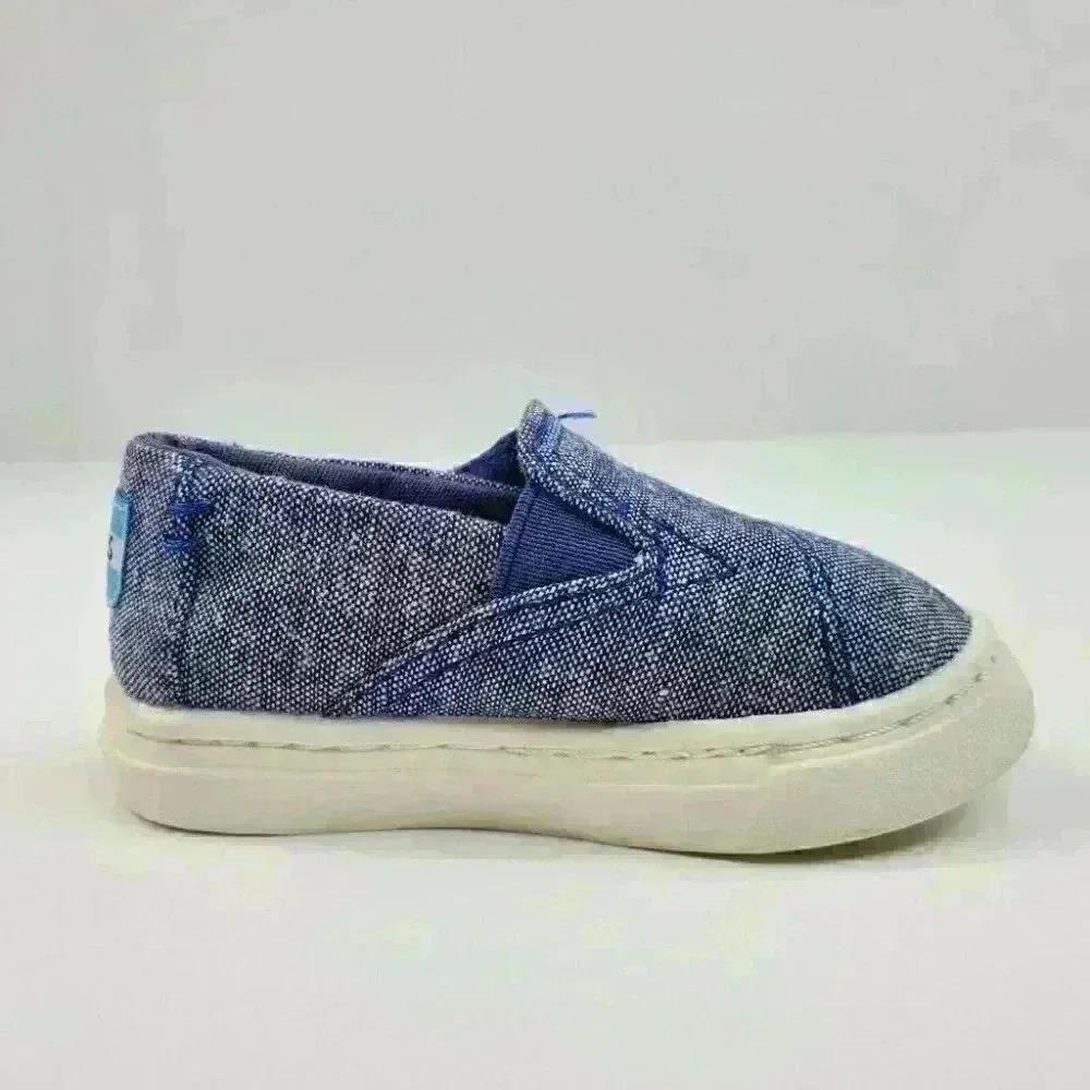 Toms Unisex Kids’ Size 4 Tiny Luca Slip-On Trainer - Picture 4 of 11
